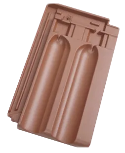 Керамическая черепица Koramic Tradi 12 Copper-brown engobe