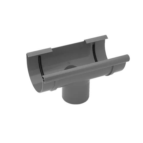 Воронка для слива, пвх, d-125/110 мм, графит, BRYZA, изобр. 1