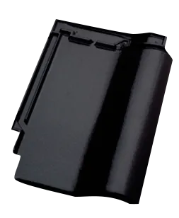 Керамическая черепица Koramic Alegra 8, Noble Black Engobe