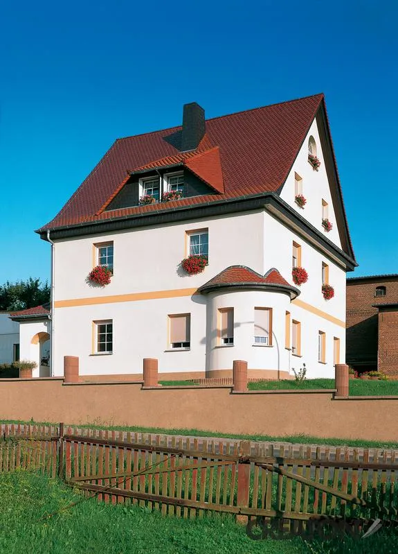 Керамическая черепица Creaton Biber Klassik Finesse, цвет Красный, изобр. 8
