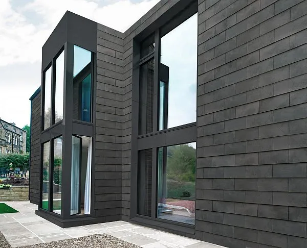 Клинкерная дранка Rustikotta, 200х400 мм, Anthracite, Tempio, изобр. 4