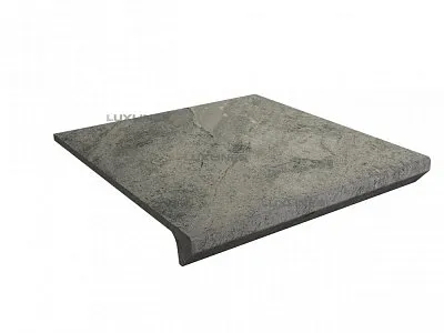 Ступень Капинос рядовая 300x300x11мм, Mattone Pietra Grafit, Paradyz