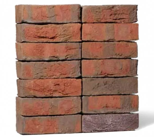 Облицовочный кирпич WASSERSTRICH Огненно-пестрый (buntgeflammt) ручн.форм. (handform), 240x115x71 мм, Röben, изобр. 2