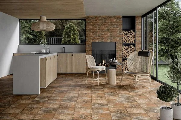 Плитка напольная 300x300x11мм гладкая, Arteon Brown, Paradyz, изобр. 2