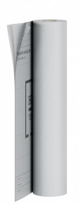 Супердиффузионная мембрана TRASPHTT150 с клейким краем, 1,5х50м, Нolz Technic, изобр. 1