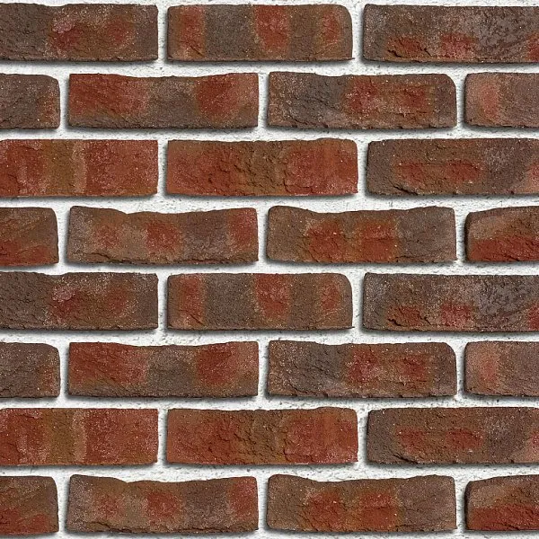 Облицовочный кирпич FORMBACK Огненно-пестрый (buntgeflammt) ручн.форм. (handform), 240x115x71 мм, Röben, изобр. 1