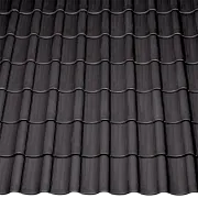 Керамическая черепица Braas Агат 12V, Vulkanschwarz