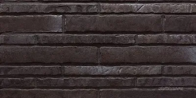 Клинкерная облицовочная плитка, 300×71×14 мм, 359 Kohleglanz, Stroeher