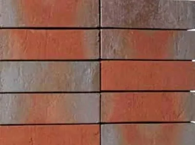Облицовочный кирпич RYSUM Огненнопестрый (flamm-bunt), 240х115х71 мм, Röben