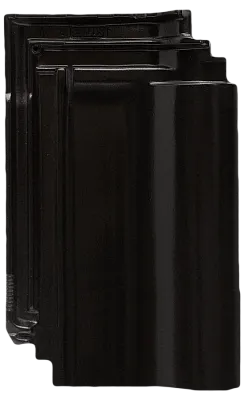 Керамическая черепица Erlus E58MAX, Алмазно-черный