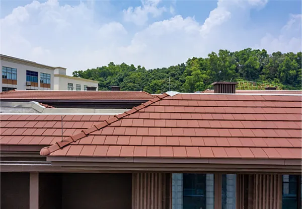 Керамическая черепица Flat Вишня, Rongguan, изобр. 2