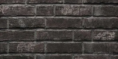Клинкерная облицовочная плитка, 240×71×14 мм, 376 platinschwarz, Stroeher