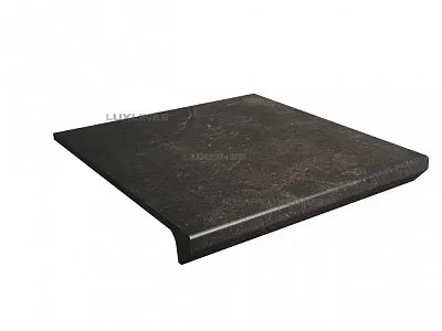 Ступень Капинос рядовая 300x300x11мм, Scandiano Brown, Paradyz