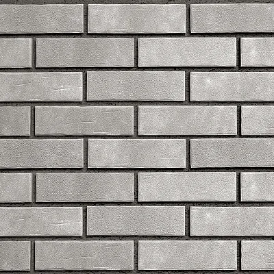 Клинкерная облицовочная плитка AARHUS Бело-серый (Weißgrau) 240x14x71 мм, Röben
