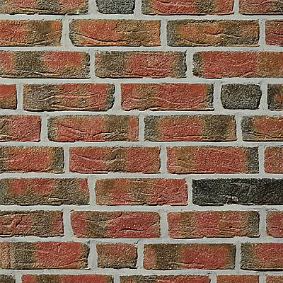 Облицовочный кирпич FEHNBRAND Огненно-пестрый (buntgeflammt) ручн.форм. (handform), 240x115x71 мм, Röben