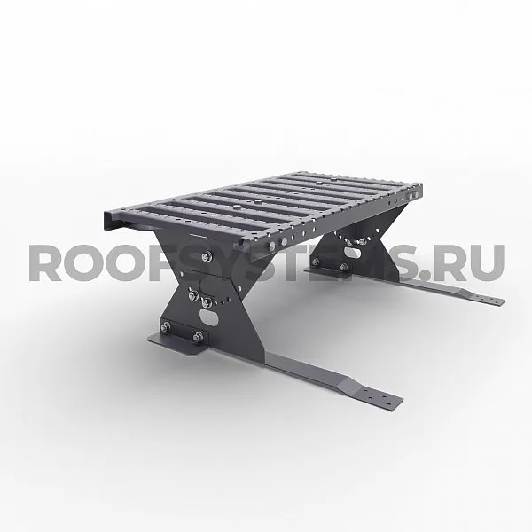 Ступенька кровельная Prestige ZN 330, Для композитной кровли и сланца, 0,6м., Ral 7024, Графит, Roofsystems, изобр. 1