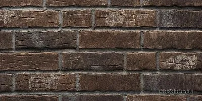 Клинкерная облицовочная плитка, 240×71×14 мм, 377 platinbraun, Stroeher