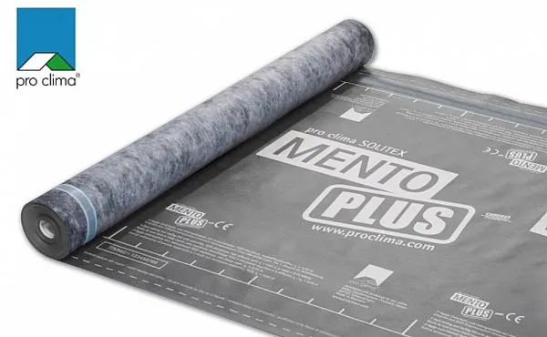 SOLITEX MENTO PLUS connect ветровлагозащитная мембрана (1,5 м х 50 м), Pro clima, изобр. 1