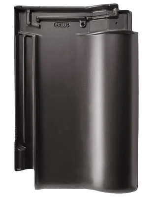 Керамическая черепица Erlus E 58 PLUS, Антрацит
