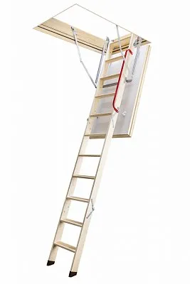 Чердачная лестница LTK с утеплённой крышкой люка, 60x120/330, Fakro