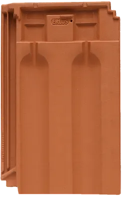 Керамическая черепица Erlus Grossfalzziegel XXL, Натуральный красный