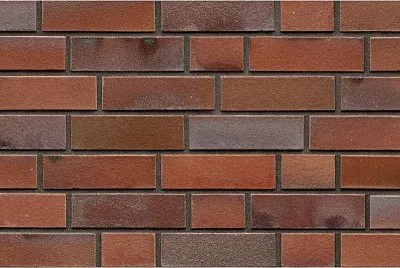 Облицовочный клинкерный кирпич, DF 240x115x71 мм, Oldenburg rot-bunt-Schmolz mit Kohlebrand glat (8109), ABC Klinkergruppe Brick