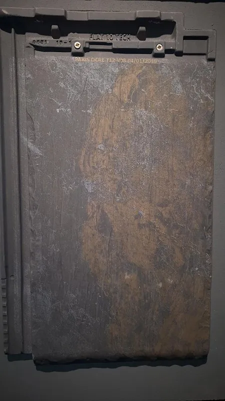 Керамическая черепица Flat 10, Paris Ocre, Tejas Borja (Струйная печать под сланец), изобр. 3