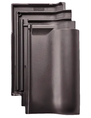 Керамическая черепица Erlus E 58RS, Антрацит
