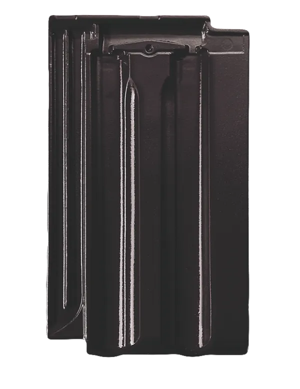 Керамическая черепица Braas Гранат 13V,  Глубокий черный, изобр. 3