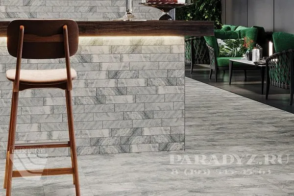 Плитка напольная 300x300x11мм гладкая, Mattone Pietra Grafit, Paradyz, изобр. 2