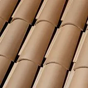 Керамическая черепица La Escandella Curved 50, Brown klinker