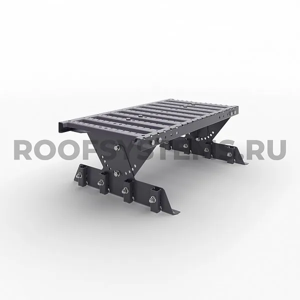 Ступенька кровельная Prestige ZN 330, Master Фальц, 0,6м., Ral 7024, Графит, Roofsystems, изобр. 1