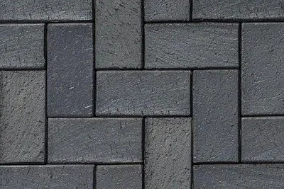 Тротуарная клинкерная брусчатка, Berlin blau-anthrazit 200х100х20 мм, ABC Klinkergruppe Brick
