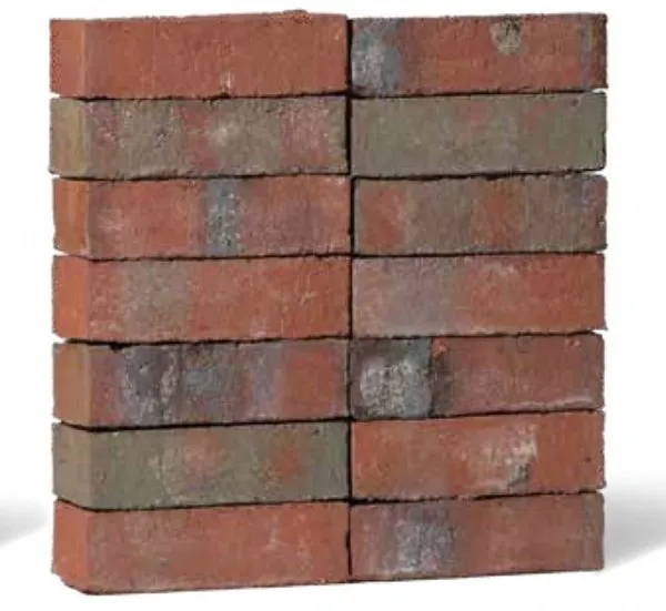 Облицовочный кирпич WIESMOOR Красно-синий пестрый (rotblau-bunt) handstrich, 240x115x71 мм, Röben, изобр. 2