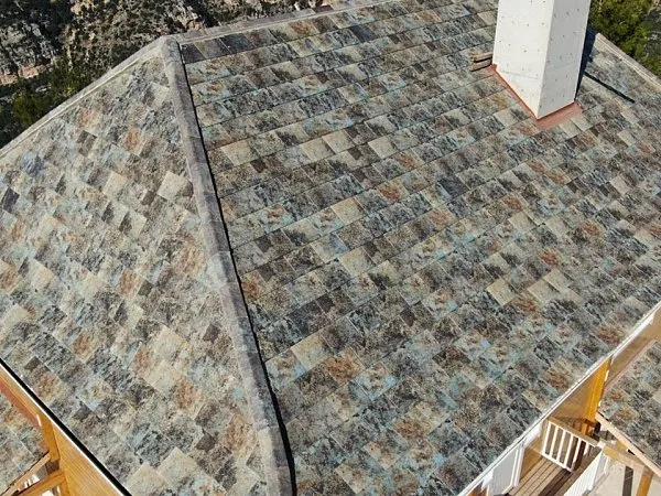Керамическая черепица Flat 5XL, Denver Irish, Tejas Borja (Струйная печать под камень), изобр. 5