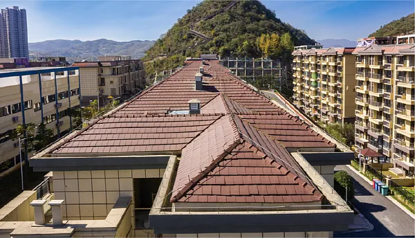 Керамическая черепица Flat Глубокий коричневый, Rongguan, изобр. 2