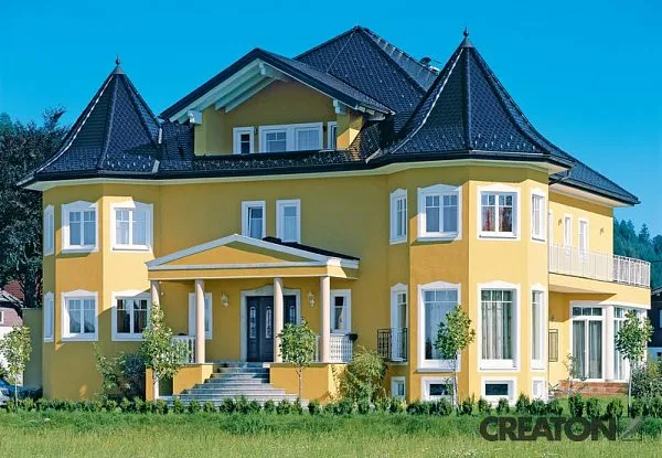 Керамическая черепица Creaton Biber Klassik Finesse, цвет Сланцевый, изобр. 5