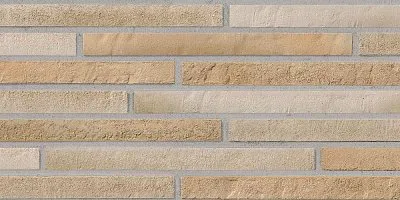 Клинкерная облицовочная плитка, 490×40×14 мм, 454 creme-weiss, Stroeher