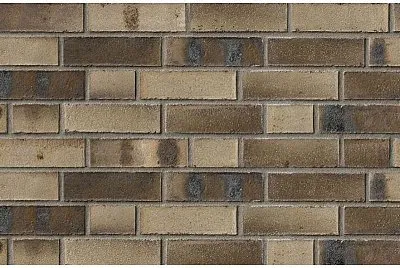 Облицовочный клинкерный кирпич, DF 240x115x71 мм, Sylt Magma-Kohlebrand (7503), ABC Klinkergruppe Brick