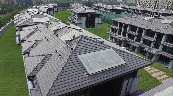 Керамическая черепица Flat Черно-коричневый, Rongguan, изобр. 2