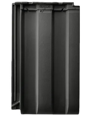 Керамическая черепица Erlus Scala, Черный матовый