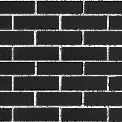 Облицовочный кирпич FARO Черный с оттенком (schwarz-nuanciert) гладкая (glatt), 210x100x50 мм, Röben