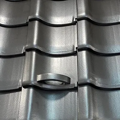 Керамическая черепица Maruso TS-roof (Самурай), Серебристо-черный