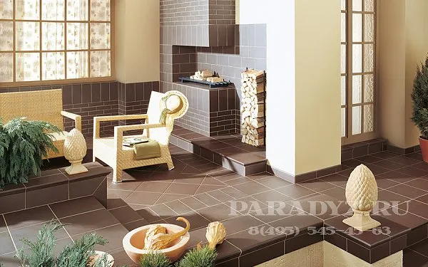 Плитка фасадная гладкая 245x66x7,5мм, Natural Brown Plain, Paradyz, изобр. 2