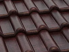 Цементно-песчаная черепица рядовая, ФП, Магма, Braas