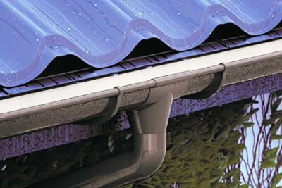 Уклон водосточного желоба