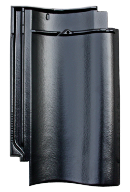 Керамическая черепица Meyer-Holsen Vario Hohlfalzziegel, Черный (Базальт)