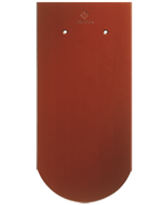 Керамическая черепица Creaton Biber Klassik Nuance, цвет Винно-красный